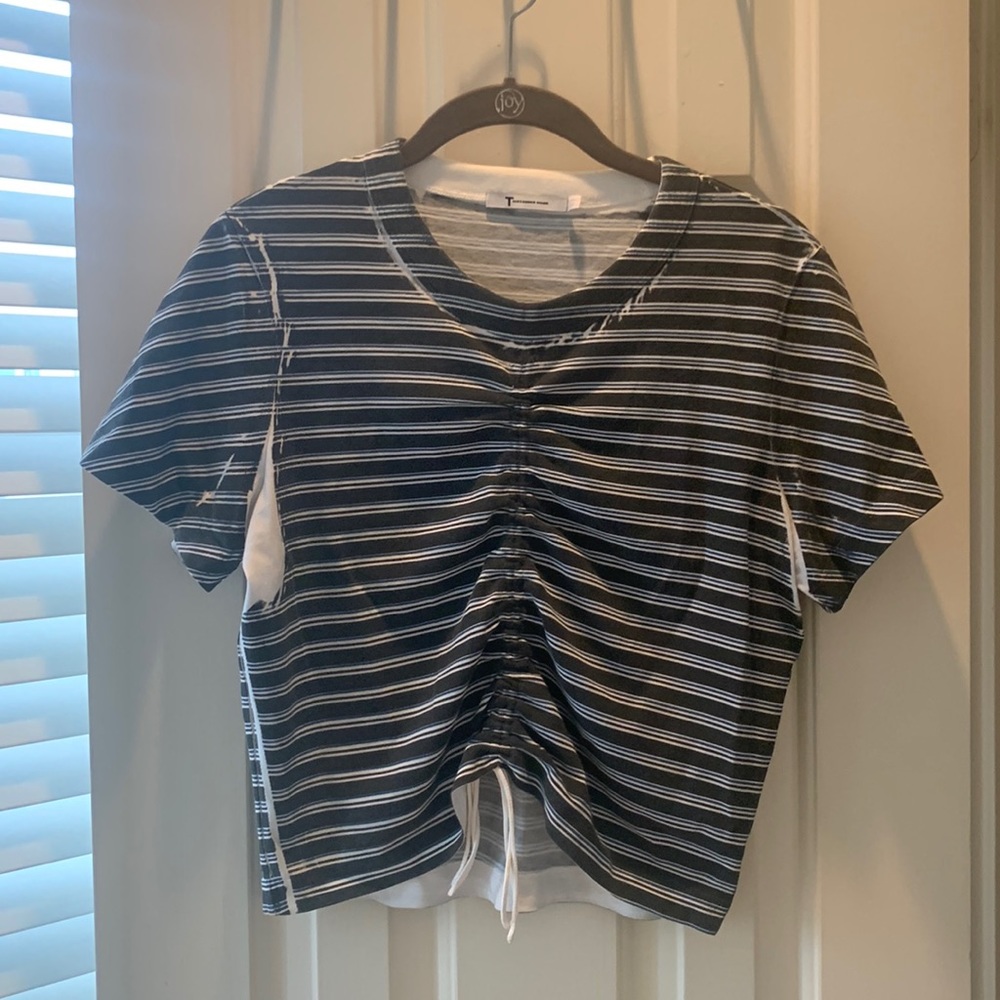T Alexander Wang crop tee